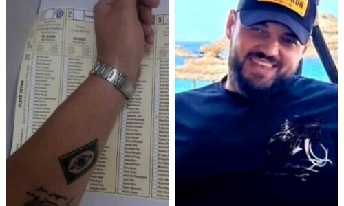 Një ish-polic arrestohet në Shqipëri pasi publikoi fotografi duke e votuar Ministrin e Brendshëm