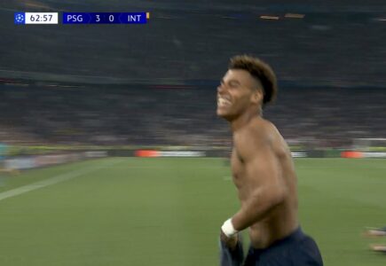 PSG shënon golin e tretë ndaj Interit