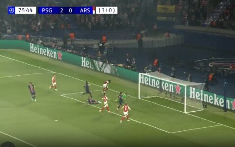 Arsenali e ngushton pak epërsinë, shënon Saka ndaj Parisit