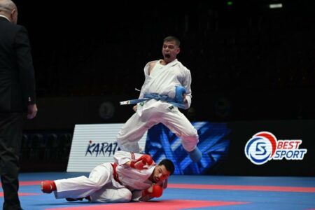 Karateisti Betim Maliqi fiton në sekondat e fundit medaljen e bronztë në Evropian