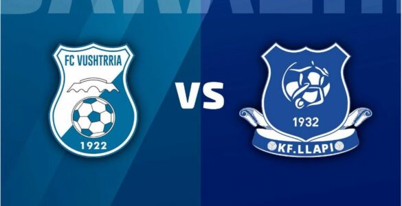 Ndeshja e barazhit mes Vushtrrisë dhe Llapit, këto janë formacionet