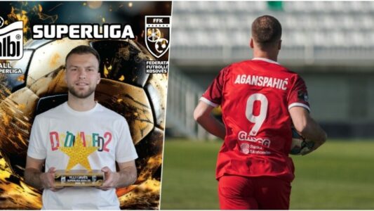 Shkëlqeu me tre gola në fitoren me rikthim të Gjilanit, Agansaphic shpallet ‘Ylli i Javës’