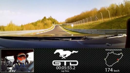 Ford publikon pamjet e “thyerjes së rekordit” nga Mustang GTD në Nurburgring