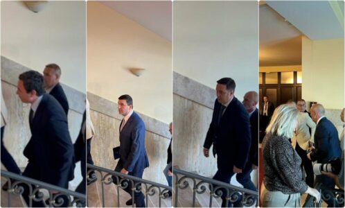 Gjithçka gati: Kurti, Krasniqi, Abdixhiku dhe Haradinaj mblidhen në Presidencë