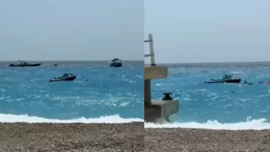 Përkeqësohet moti në Shqipëri, rrezik për mbytje në det – Policia kufitare me apel për turistët
