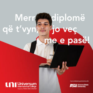 Hapet Konkursi për Regjistrim | Diploma Powered by Arizona State University në UNI-Universum International College!