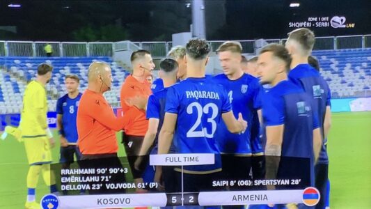 Kosova fiton me rikthim spektakolar, e mposht 5-2 Armeninë