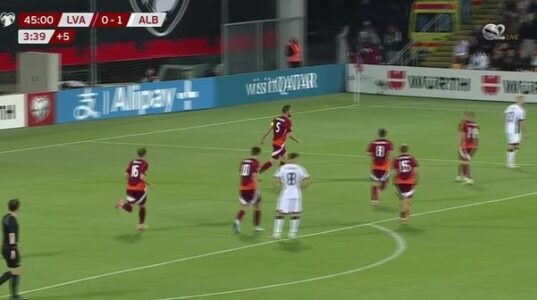 Letonia barazon rezultatin ndaj Shqipërisë