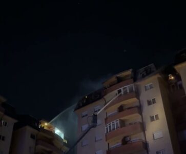 Eskalon situata në Emshir, zjarri përfshinë disa banesa