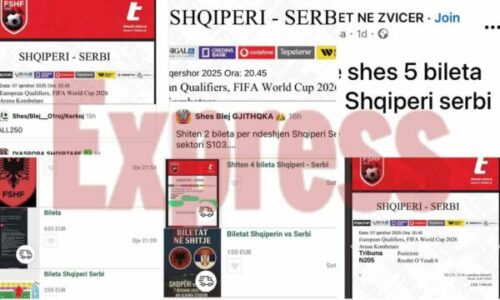 Policia i arreston tre persona që shitën bileta në Instagram për ndeshjen Shqipëri – Serbi