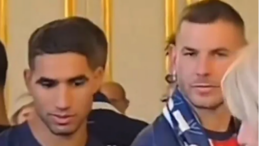 Lojtarët e PSG-së duket se kujtuan shuplakën ndaj Macron – reagimi i kampionëve të Evropës para gruas së presidentit francez bëhet hit në internet