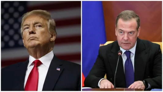 Trump e qorton Medvedevin e Rusisë: Tregomëni a e përmendi fjalën ‘nukleare’