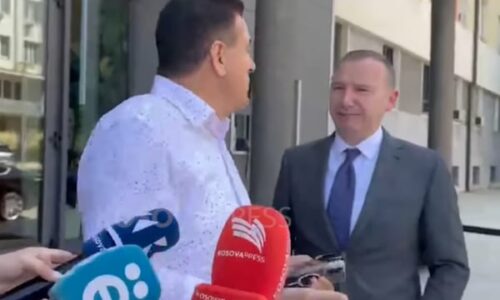 “Lshone renin”, Agim Bahtiri e Armend Zemaj fjalosen teksa dalin nga Kuvendi