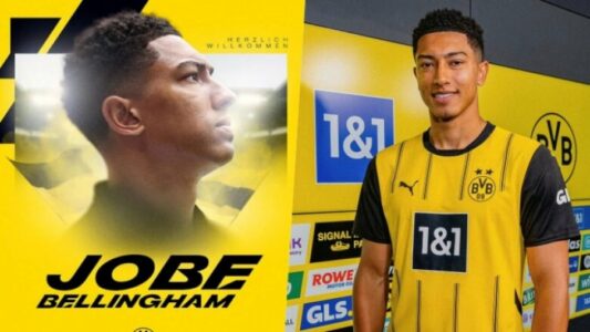 Zyrtare: Dortmundi prezanton talentin anglez, Jobe Bellingham