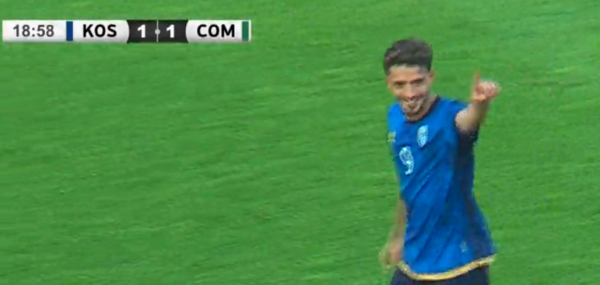 GOOOOL: Albion Rrahmani realizon super gol ndaj Komoreve