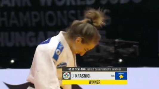 Distria Krasniqi kalon në finalen e madhe të Kampionatit Botëror