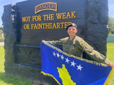 Oficerja e FSK-së, gruaja e parë ndërkombëtare që diplomohet në “Ranger School” të SHBA-së