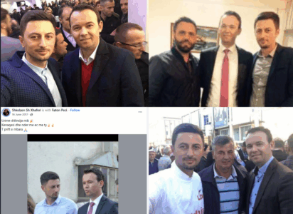 Reagim i përçudshëm i përfituesit të grantit 100 mijë eurosh nga Peci: Thotë se nuk ka lidhje me Pecin, por fotot dëshmojnë të kundërtën