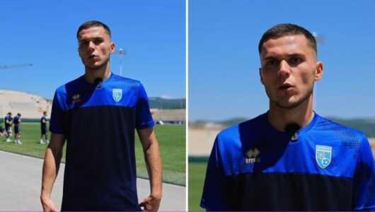 U ftua për herë të parë tek Kosova, Raçi: Do të jap më të mirën nga vetja, jam krenar që ndodhem në mesin e këtyre djemve