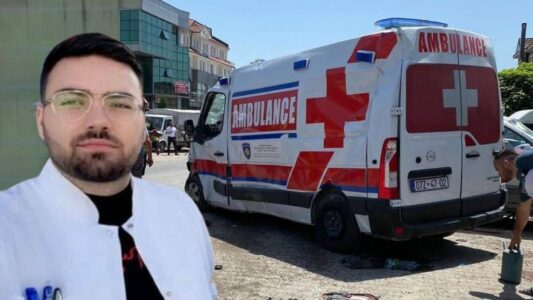 7 vjet burgim të akuzuarit që shkaktoi aksidentin ku vdiq mjeku dhe shoferi i autoambulancës në Gjakovë