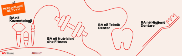 Studio Kozmetologji, Nutricion dhe Fitnes, Teknik Dentar apo Higjienë Dentare në UNI – Universum International College, me program amerikan nga Arizona State University!