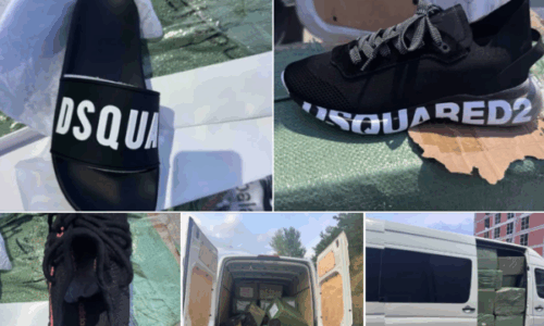 Arrestohen një zyrtar doganor dhe shoferi i kamionit që tentoi të kontrabandojë mbathje sportive me marka të mbrojtura