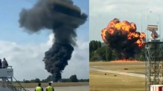 Rrëzohet një aeroplan në aeroportin në Londër