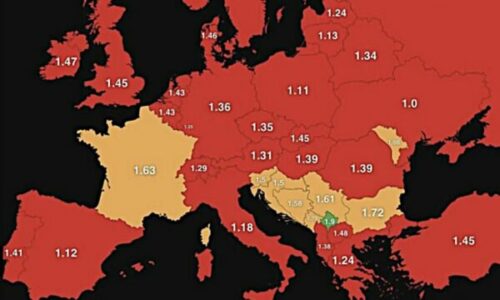 Musk thekson Kosovën me ngjyrë të gjelbër, e rendit vendin me normën më të lartë të lindshmërisë në Evropë