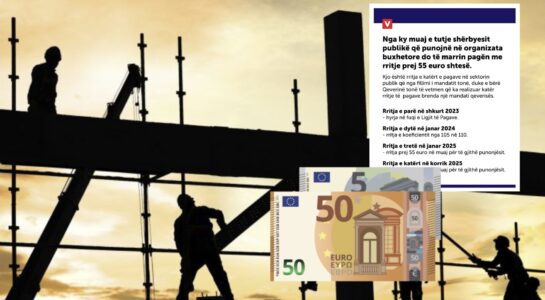 LVV po “rreh krahë” për rritjen prej 55 eurove në sektorin publik, ndërsa për vdekjet në sektorin privat s’po iu “nihet” zani
