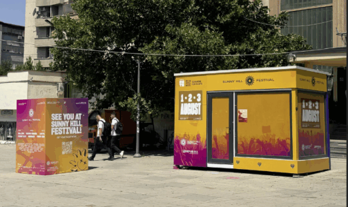 Sunny Hill Festival me pikë të shitjes së biletave në sheshin Zahiri Pajaziti