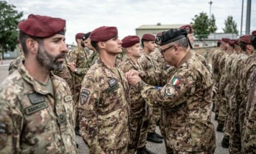 Ushtarët italianë në KFOR dekorohen për shërbimin në Kosovë