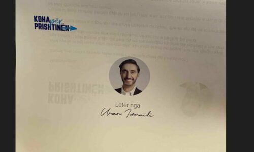 Uran Ismaili troket nëpër lagje me një letër të personalizuara për qytetarët: Kjo nuk është Prishtina që meritojmë