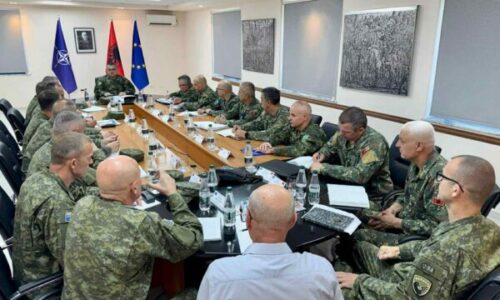 Shtabet e ushtrive të Kosovës dhe Shqipërisë takohen për të hartuar plan bashkëpunimi për periudhën 2025 -2028