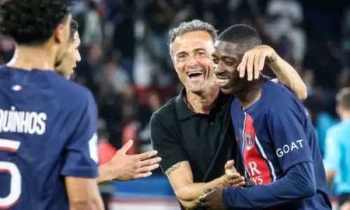 Luis Enrique: Dembele është unik dhe larg të tjerëve, e meriton Topin e Artë