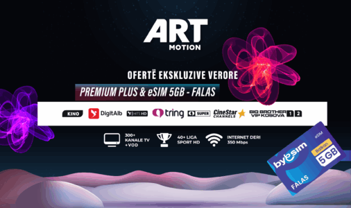 Nis me zbritje në verë, vazhdo me tjetër nivel – gjithë vitin me Artmotion!