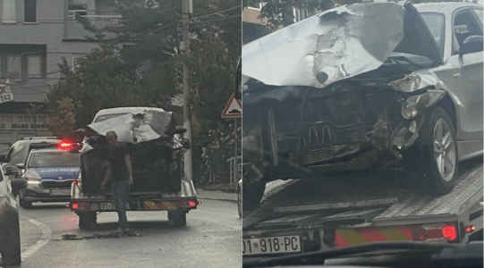 Tre të lënduar në një aksident në Prishtinë, Policia jep detaje