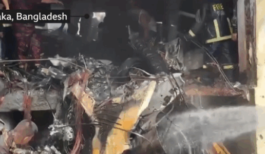 Të paktën 19 të vdekur pasi një avion ajror u rrëzua në një shkollë në Bangladesh