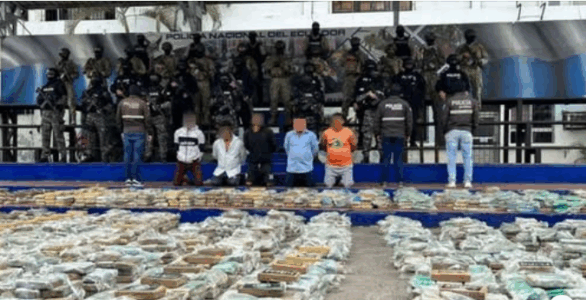Kapen tre tonë kokainë në Ekuador, autoritetet vendase: I përkiste mafias shqiptare