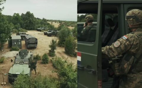 Ushtarët kroatë të KFOR-it patrullojnë në Vërmicë: Prania e tyre e rëndësishme për një ambient të sigurt dhe të qëndrueshëm