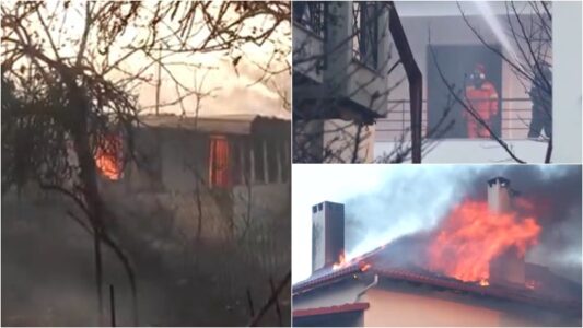 Evakuime emergjente edhe pranë Athinës, ndërsa pesë zjarre të mëdha përfshijnë Greqinë