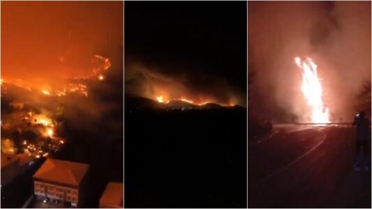 Zjarret kërcënojnë qytetin e katërt më të madh të Turqisë