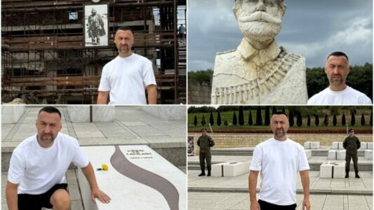 G Bani viziton varrezat e familjes Jashari në Prekaz