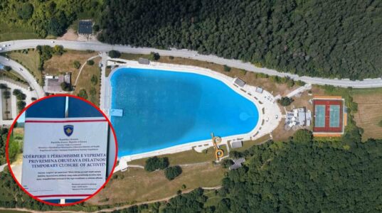 Prishtina mbet pa pishinën e Gërmisë, Inspektorati Sanitar e mbyll përkohësisht