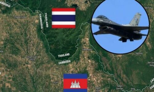 Tensionet mes Tajlandës dhe Kamboxhias, avionët luftarakë F-16 bombardojnë objektiva në territorin kamboxhian