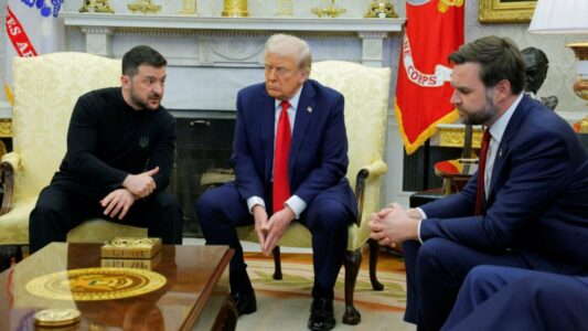 Takimi mes Trump dhe Zelenskyt në Zyrën Ovale, JD Vance sërish pjesë e bisedimeve