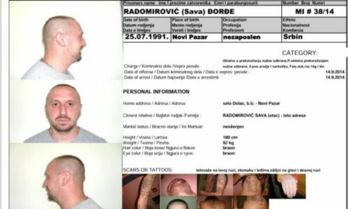 Policia në kërkim të serbit që u arratis nga burgu në Mitrovicë