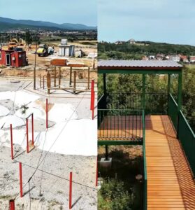 Agim Aliu publikon video nga ndërtimi i Parkut në Kodrën e Sherretëve në Ferizaj