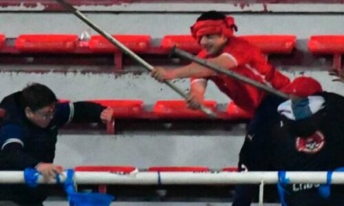 Përleshje masive në ndeshjen e Kupës së Amerikës, dhjetëra të lënduar e të arrestuar