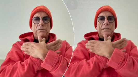 Van Damme bën shqiponjën me duar, kjo është arsyeja