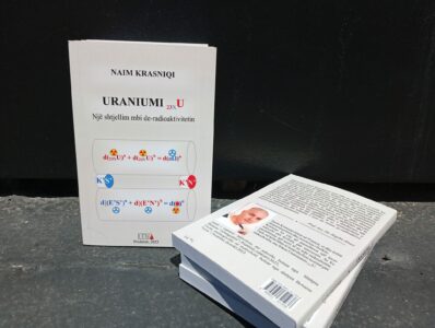 “Uraniumi (23XU)”, shkencëtari Naim Krasniqi boton librin e tij të tretë që në fokus ka energjinë bërthamore